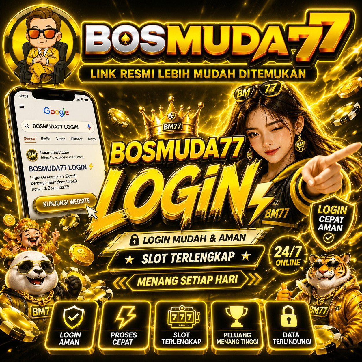 BOSMUDA77 | Pusat Game Online Resmi Profesional Dengan Akses Cepat & Aman